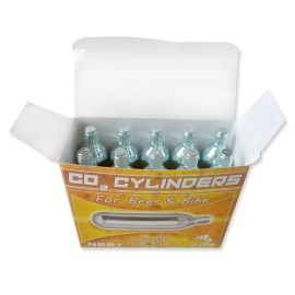 Caja de 10 cartuchos con rosca de CO2 de 16gr