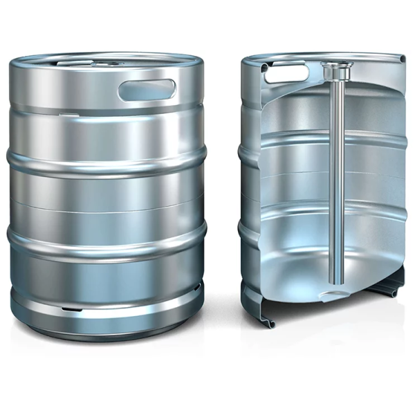 Barril 50L EUROKEG 408mm apilable con espadín Barril 50L EUROKEG 408mm apilable con espadín