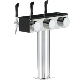 Columna Lindr T Grand con 3 grifos Cosmo Columna Lindr T Grand con 3 grifos Cosmo