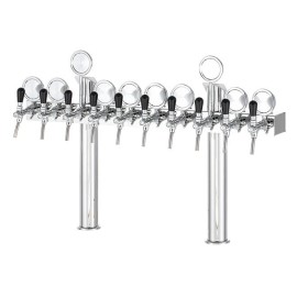 Columna Lindr "T" con 10 salidas de 5/8"