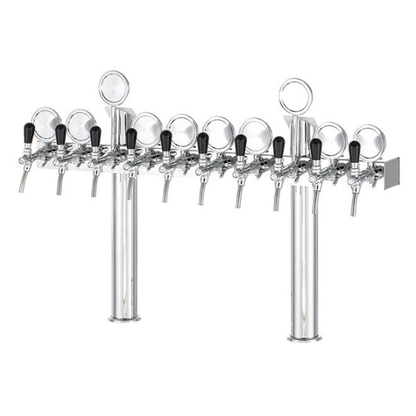 Columna Lindr "T" con 10 salidas de 5/8" Columna Lindr "T" con 10 salidas de 5/8"