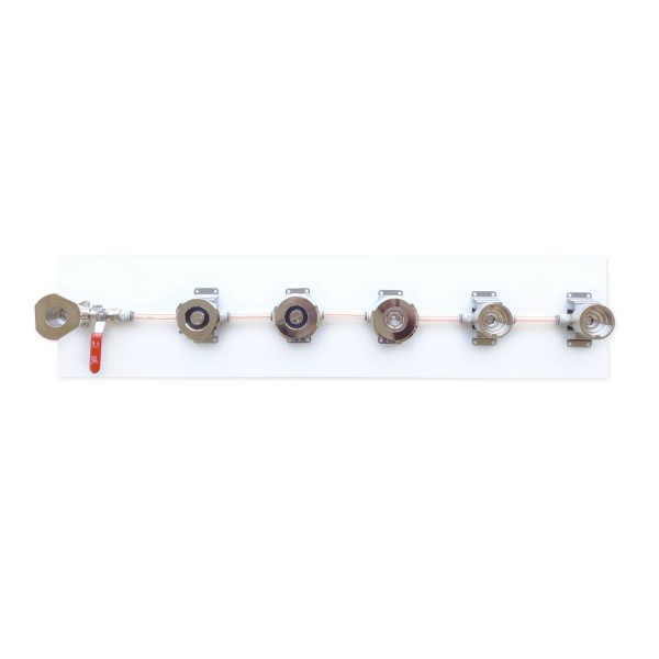 Pack de limpieza con 6 adaptadores (tipo de adaptador según elección) + barril Cornelius 18l reacondicionado Pack de limpieza con 6 adaptadores (tipo de adaptador según elección) + barril Cornelius 18l reacondicionado