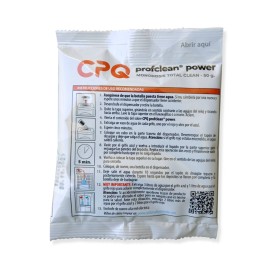 Polvo de limpieza CPQ profclean power 50g (oxígeno activo) - para circuitos de agua potable