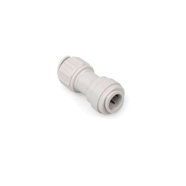 DM unión doble reducida 3/8" (tubo) x 5/16" (serpentín)
