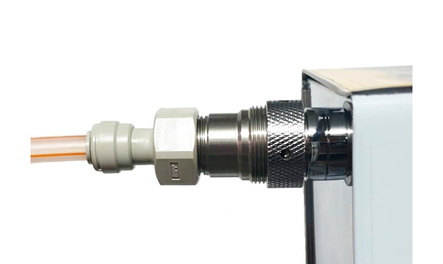 Adaptador inox. para limpieza